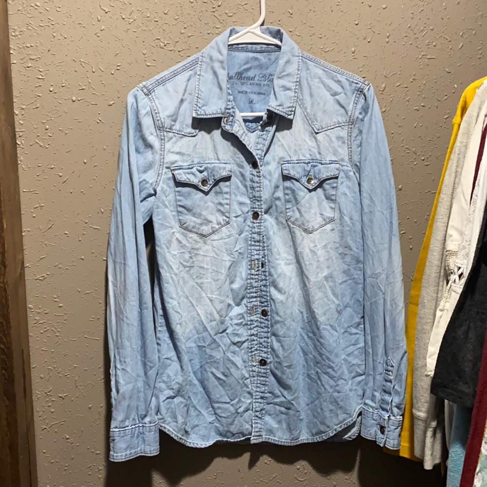 Denim top